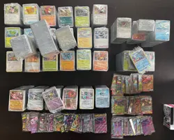 Lotto di 30,45 kg di carte Pokemon + 173 carte tra V, EX e Full Art - Image 1