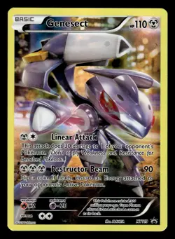 Genesect XY119 Ultra Rare Black Star Promo Pokemon Card - Image 1