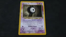 68/75 - Unown (I) - Neo Discovery - Pokemon Karte englisch - Image 1