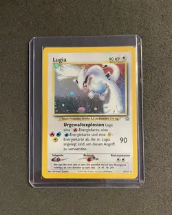 Lugia - Neo Genesis Pokemon Karte, Holo, Deutsch, Sehr Selten, Near Mint - Image 1