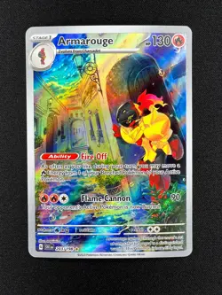Armarouge #203/198 - Pokemon Scarlet & Violet - Illustration Rare - Near Mint - Image 1
