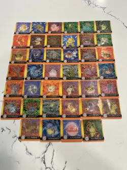 1999 Pokemon Artbox Premier Edition Set Of 40 Pikachu Charmander Squirtle Bulba - Image 1