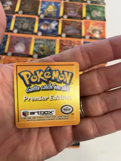 1999 Pokemon Artbox Premier Edition Set Of 40 Pikachu Charmander Squirtle Bulba - Image 4