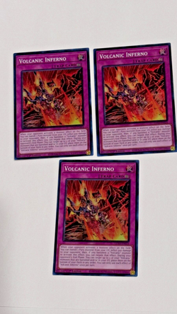 Volcanic Inferno - LD10-EN024 - Super Rare - 1st Edition - NM - YuGiOh! X3 - Image 1