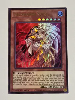 Hecahands Yadel PHRE-EN002 Ultra Rare Yugioh 1st Edition Phantom Revenge Mint - Image 1