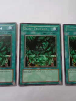 Playset: 3x Giant Trunade DB1-EN032 (Rare, Unlimited, Excellent / LP) Yugioh - Image 4