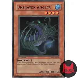 Yugioh Unshaven Angler SOD-EN028 Common 1st Edition NM - Image 1