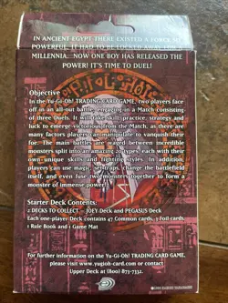 YuGiOh Starter Deck Pegasus Unlimited Brand New Sealed 1996 - Image 2