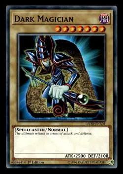Dark Magician LEDD-ENA01 Common Yu-Gi-Oh NM - Image 1