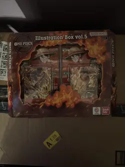 Bandai One Piece Card Game Illustration Box vol. 5, Brand New, Factory Sealed - Image 1