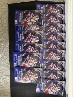 One Piece Op-14 The Azure Seas Seven Lot Of 15 Sleeved Booster Packs - Image 1