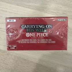 One Piece TCG: Carrying on His Will Booster Box [OP-13] 24 Packs Factory Sealed - Image 3