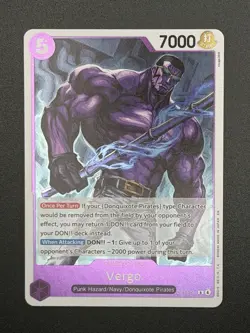 One Piece - Vergo OP14-061 The Azure Sea's Seven Foil - Image 1