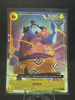 One Piece - Egghead Starter Deck ST29-005 - Jinbe - Promo Alt Art - Image 1