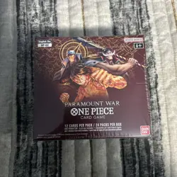 One Piece OP-02 Paramount War Booster Box English Sealed New - Image 1