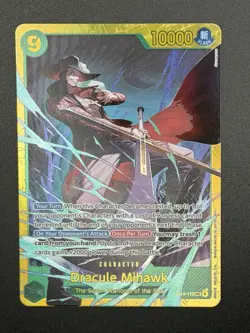 One Piece Dracule Mihawk - OP14-119 OP14-119 The Azure Sea's Seven Foil - Image 1
