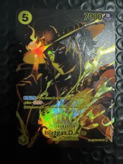 One Piece TGC Portgas D. Ace SP ST13-011 SR Legacy of The Master - Image 1