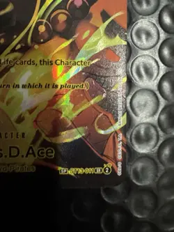 One Piece TGC Portgas D. Ace SP ST13-011 SR Legacy of The Master - Image 4