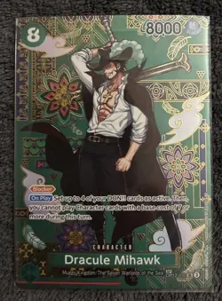 Dracule Mihawk - OP12-030 (SP) OP12-030 The Azure Sea's Seven Foil - Image 3