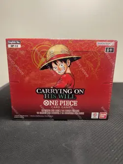 Carrying On His Will Booster Box OP-13 One Piece TCG: (Factory Sealed) ENGLISH - Image 1