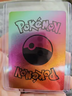 M Hydreigon EX Rainbow Foil Fan Art Vinyl Collector Pokemon Card - Image 2