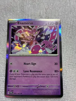 Pokemon TCG Enamorus Holo Rare Card 093/167 Twilight Masquerade - Image 1