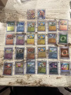 Random NM Chinese Pokemon Cards Lot Of 26 - Image 1