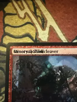 Magic Double Print Jumpstart Ornery Goblin Minotaur Skullcleaver Misprint Card - Image 2