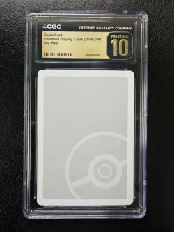 CGC 10 Pristine Pokemon Old Maid Spare Card 2019 - Image 1