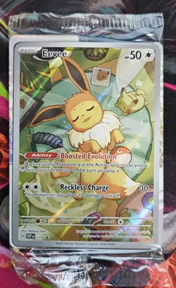 (SEALED) Eevee - 173 SVP Prismatic Evolutions ETB Promo Card Pokemon TCG NM - Image 1