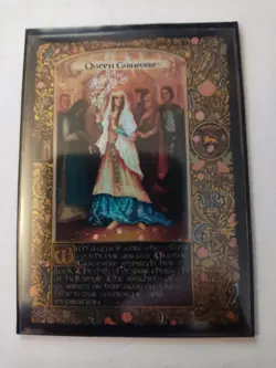 Sorcery Contested Realm Arthurian Legends Gilded Queen Guinevere Foil Curio Card - Image 2