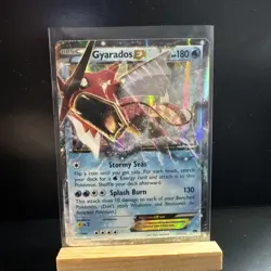 2016 Pokemon Gyarados EX Breakpoint Card 26/122 Halo TCG - Image 1