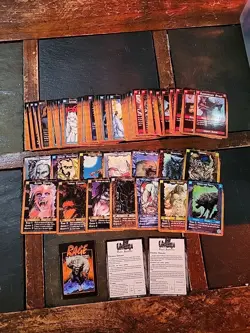 Rage The Werewolf: The Apocalypse Trading Card Game. 100+ Cards & Instructions - Image 1