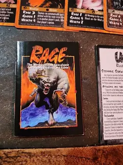Rage The Werewolf: The Apocalypse Trading Card Game. 100+ Cards & Instructions - Image 2