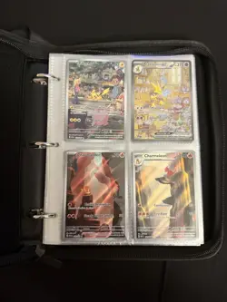 pokemon 151 cards binder collection card lot - Image 1