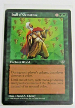 Magic The Gathering - Hall Of Gemstone Card - Mirage - Image 3