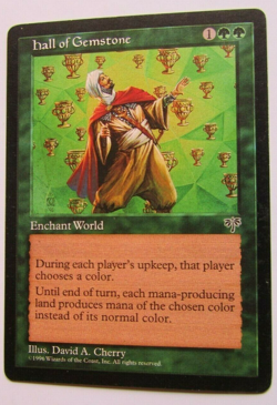 Magic The Gathering - Hall Of Gemstone Card - Mirage - Image 5
