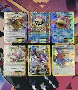 Pokemon Tcg Lot Of 6 XY EX - Promo - Holo Rare Cards NM/M - Image 1