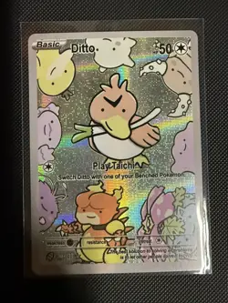 After Skool Hobby Ditto FARFETCH'D 37 Series 2 Pokemon Card Holo - Image 1
