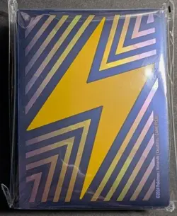65 Ct Surging Sparks ETB Lightning Bolt Card Sleeves Sealed Pokemon - Image 1