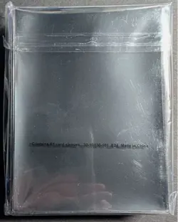 65 Ct Surging Sparks ETB Lightning Bolt Card Sleeves Sealed Pokemon - Image 2