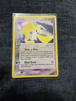 Pokemon TCG Jirachi Holo Rare Card 8/101 EX Hidden Legends - Image 1