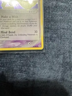 Pokemon TCG Jirachi Holo Rare Card 8/101 EX Hidden Legends - Image 4