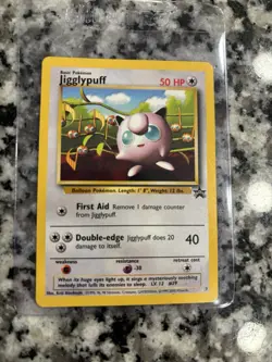 Jigglypuff Black Star Promo Card Pokemon Trading Card Game - Image 1
