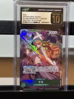 Nami CGC Pristine 10 Premium Collection One Piece Card Japanese - Image 1
