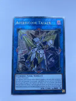 RA04-EN079 Accesscode Talker - Quarter Century Secret Rare Card 1st Edition - Image 1
