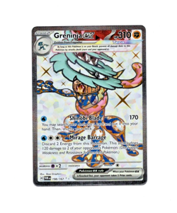 Pokemon Twilight Masquerade GRENINJA EX Ultra Rare 198/167 Card MINT-NM - Image 1