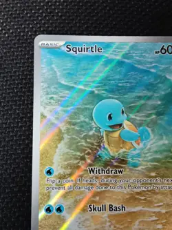 Squirtle 170/165 Sv: Scarlet & Violet 151 Holo Pokemon card US seller - Image 2