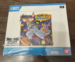 Dragon Ball Super Card Game Fusion World Manga Booster Box SB02 New Sealed - Image 1