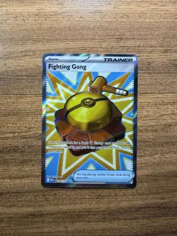 💎Pokemon TCG Fighting Gong 168/132 Ultra Rare Trainer Card Mega Evolutions NM - Image 1